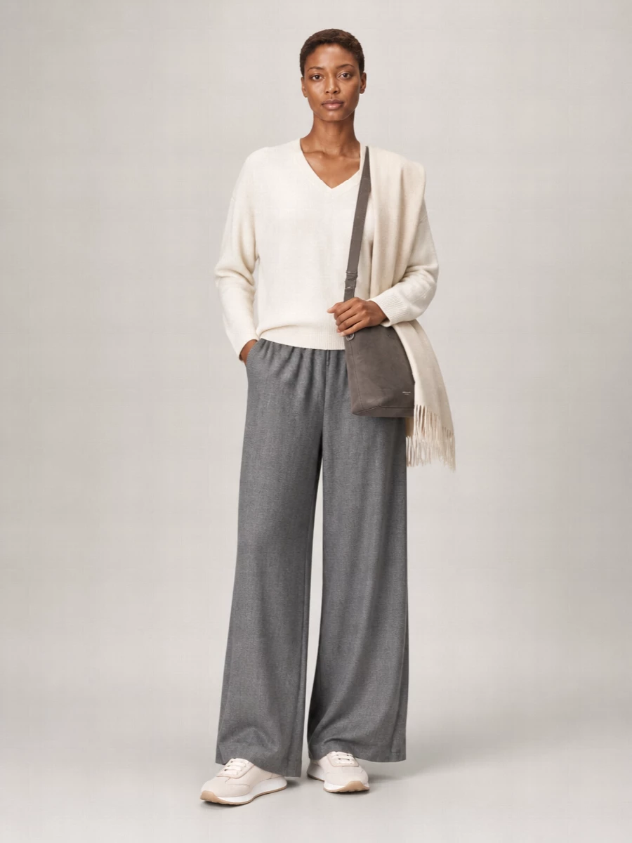 Fabiana Filippi Wool Wide-Leg Trousers