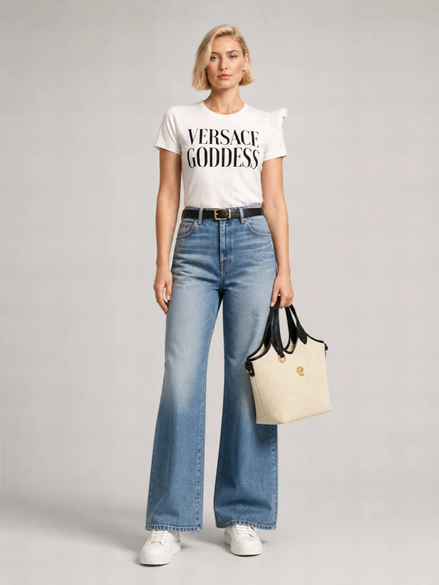 Versace Cotton Logo T-Shirt