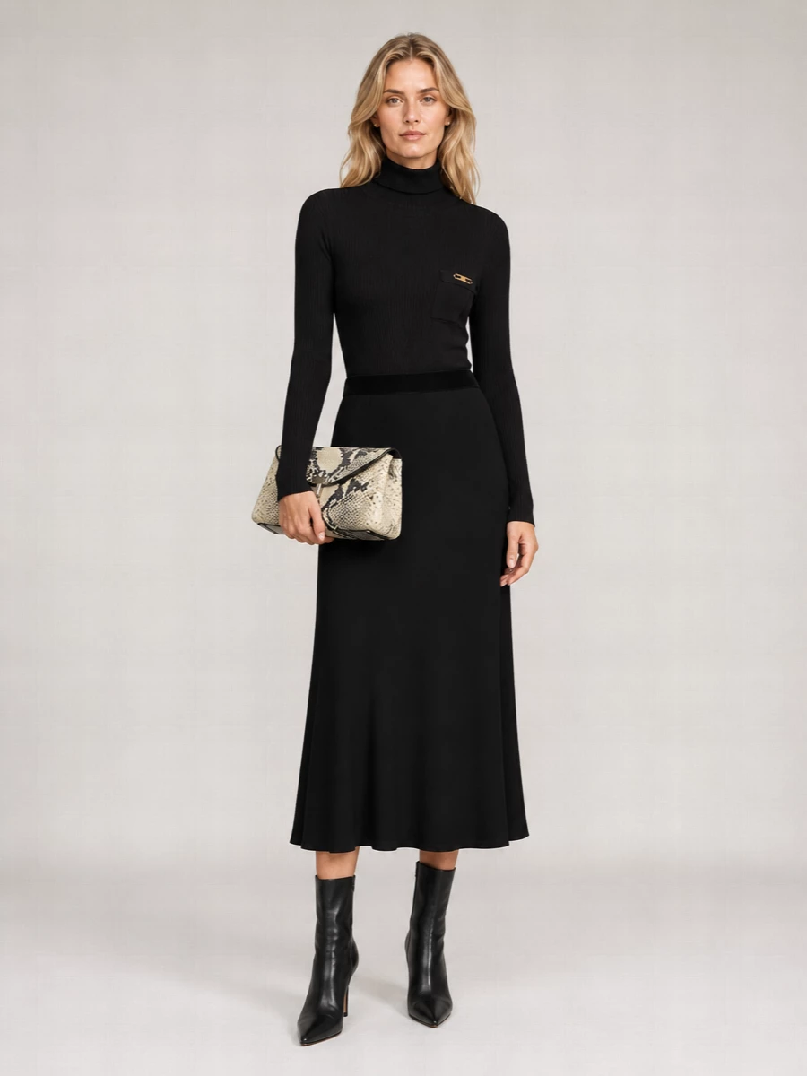 Totême Python Skin Mini Shoulder Bag