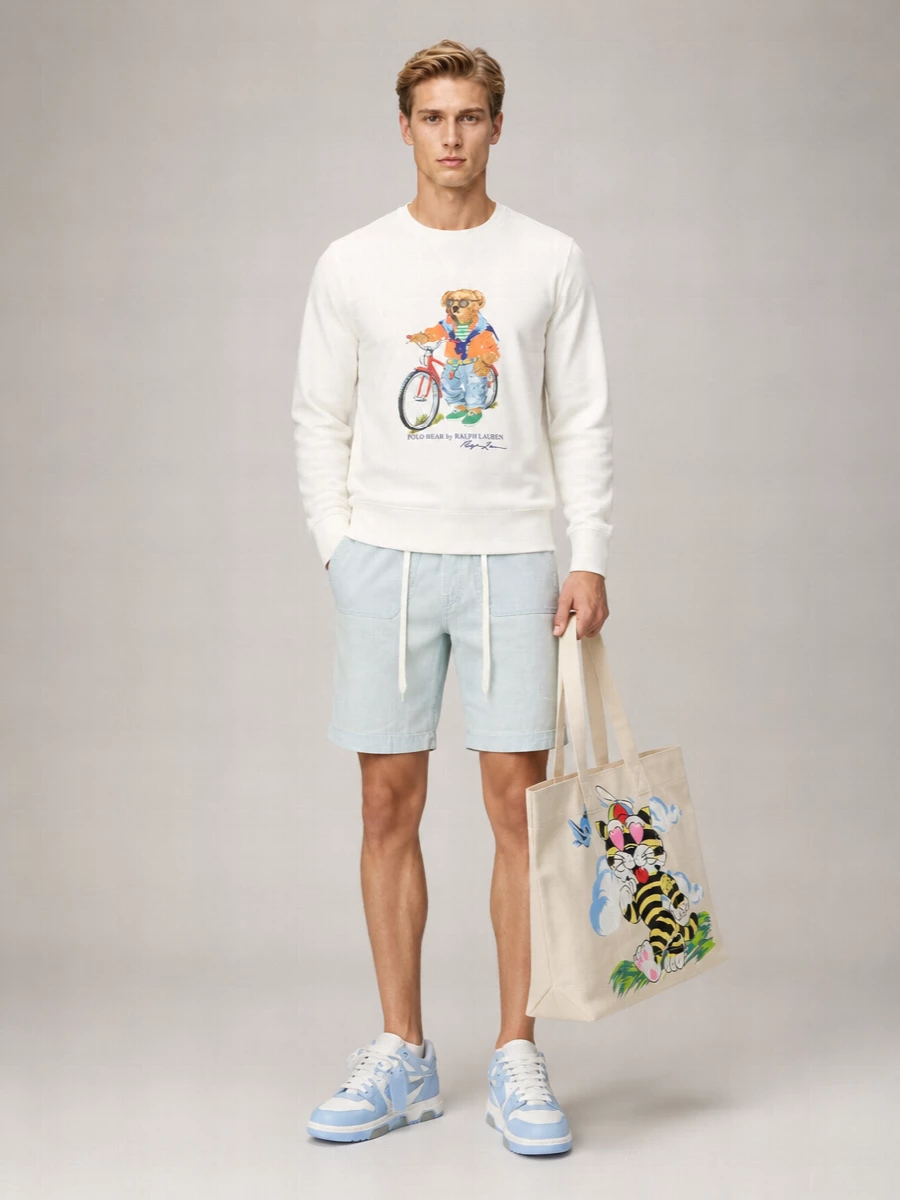 Kenzo Cotton Tote Bag