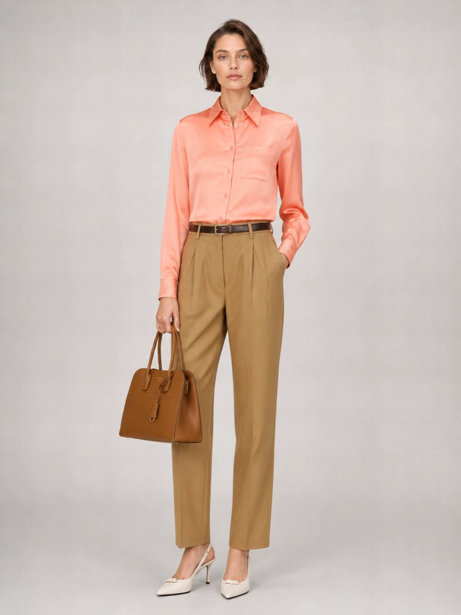 Prada Lamb Leather Slim Belt