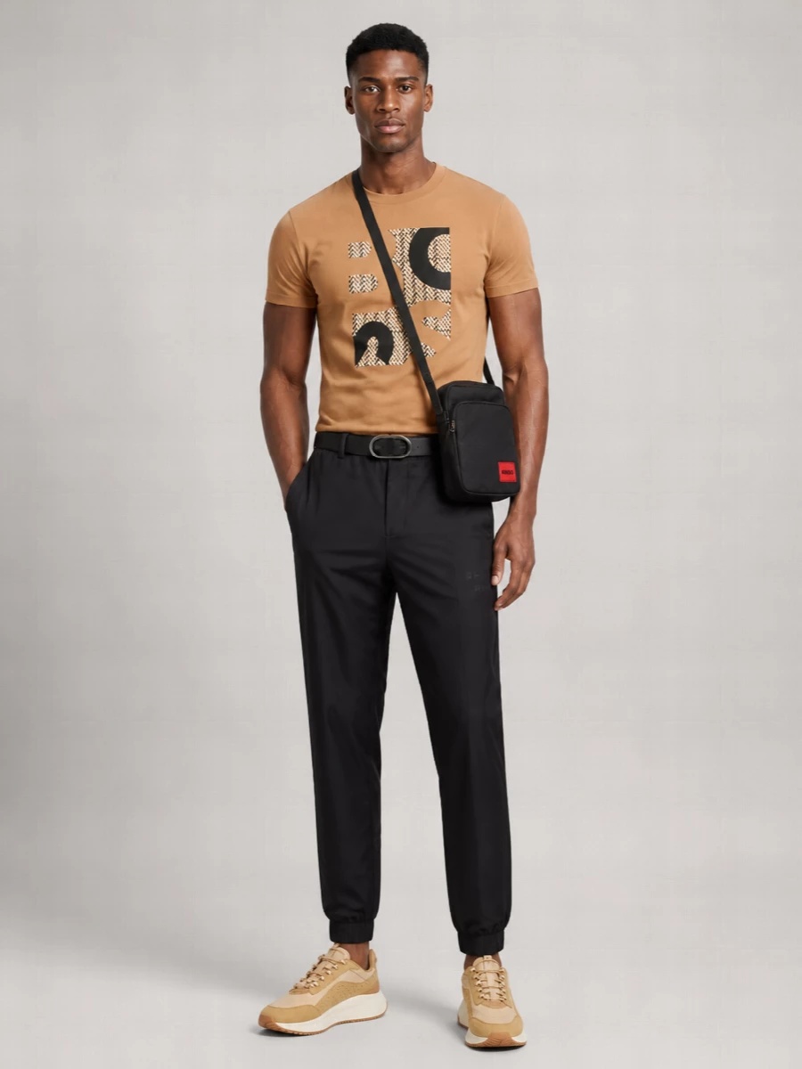 Boss Cotton Printed Short-Sleeve T-Shirt