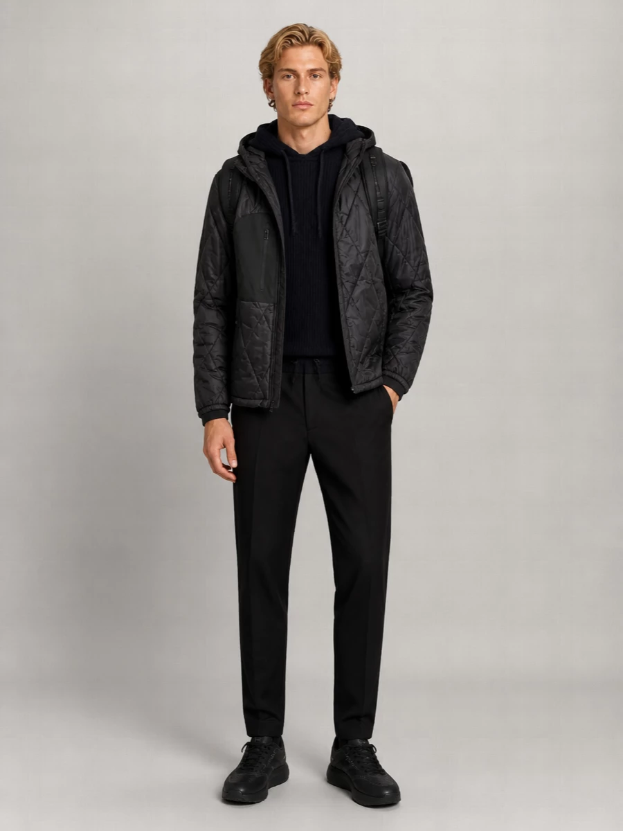 Woolrich 3-in-1 hooded lightweight jacket
