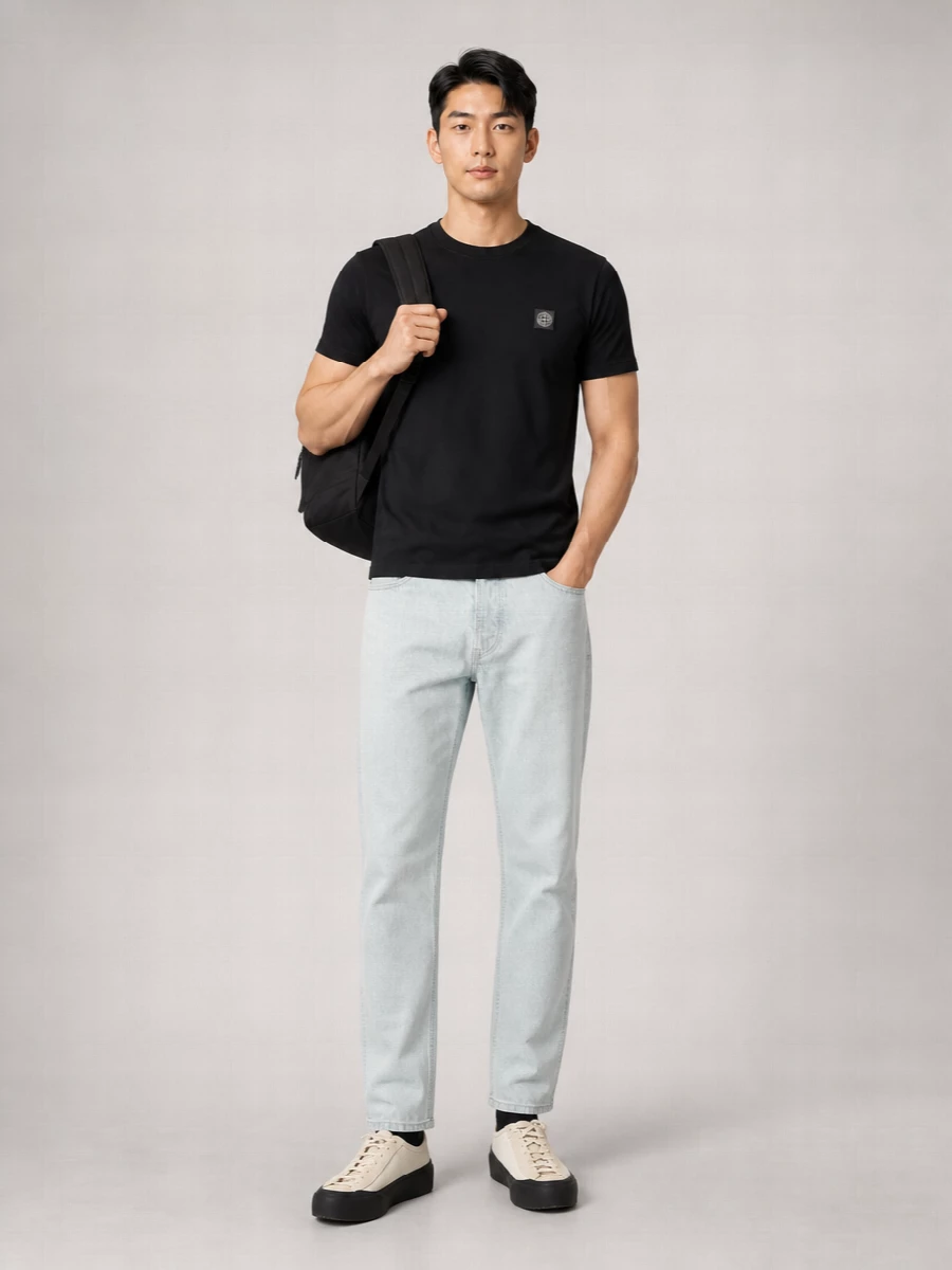 Stone Island Logo Patch T-Shirt