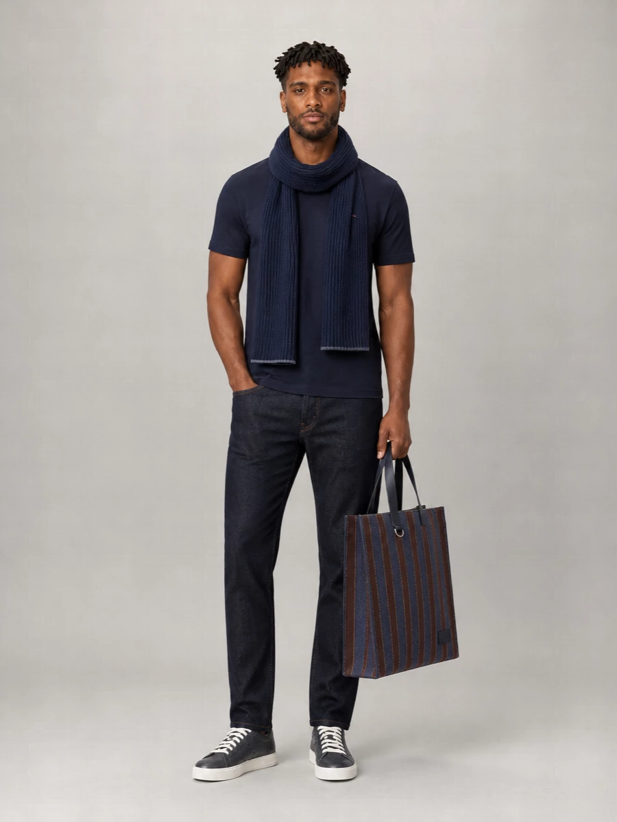 Kiton Cotton Crew-Neck Short-Sleeve T-Shirt