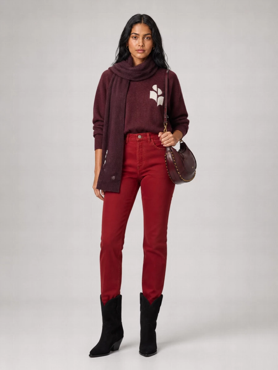 Isabel Marant Suede Western Boots