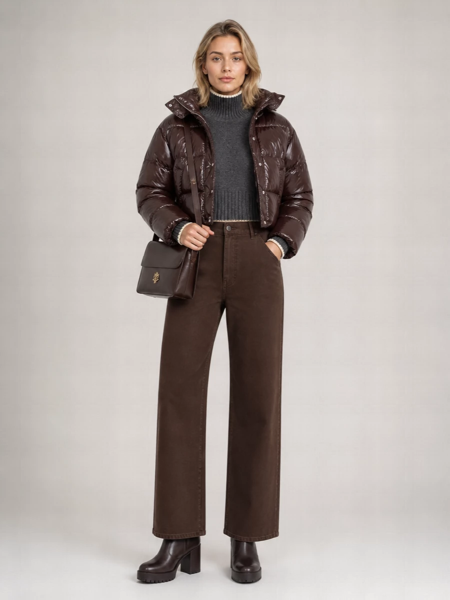 Pinko quilted puffer coat