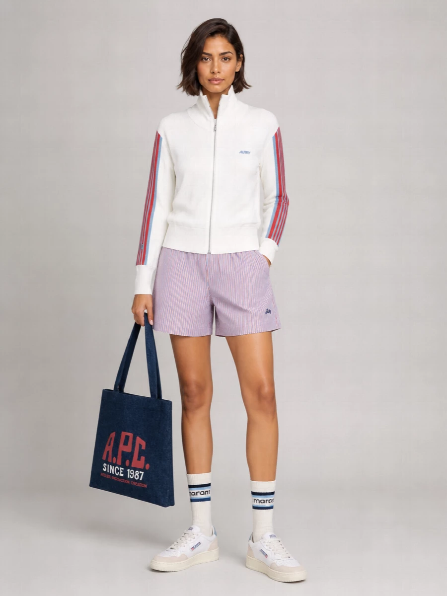 Autry Low Top Sneakers Contrast Accents