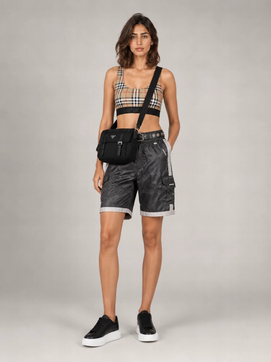 Dolce&Gabbana Polyester Knee-Length Swim Shorts