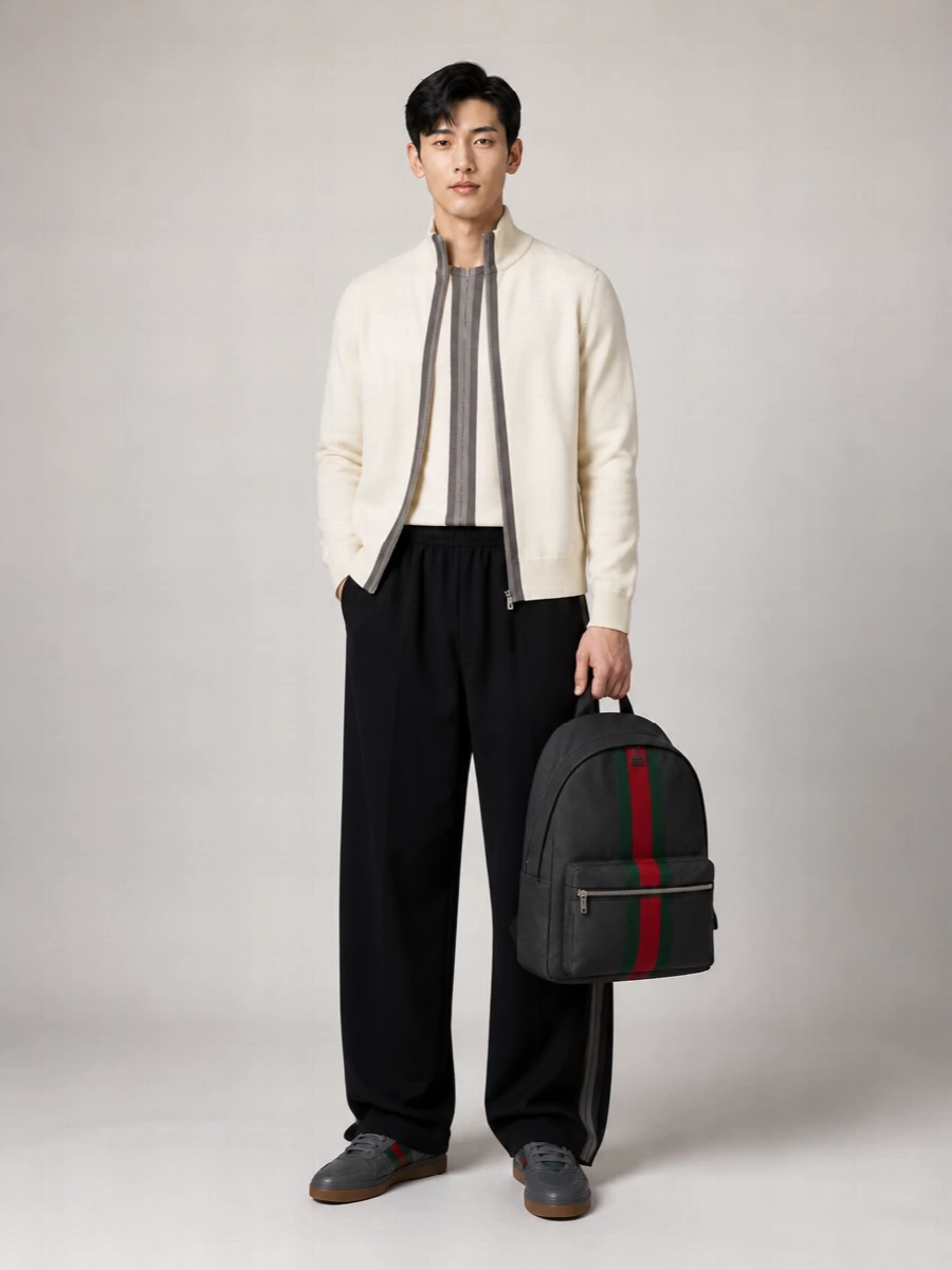 Gucci Fabric Backpack