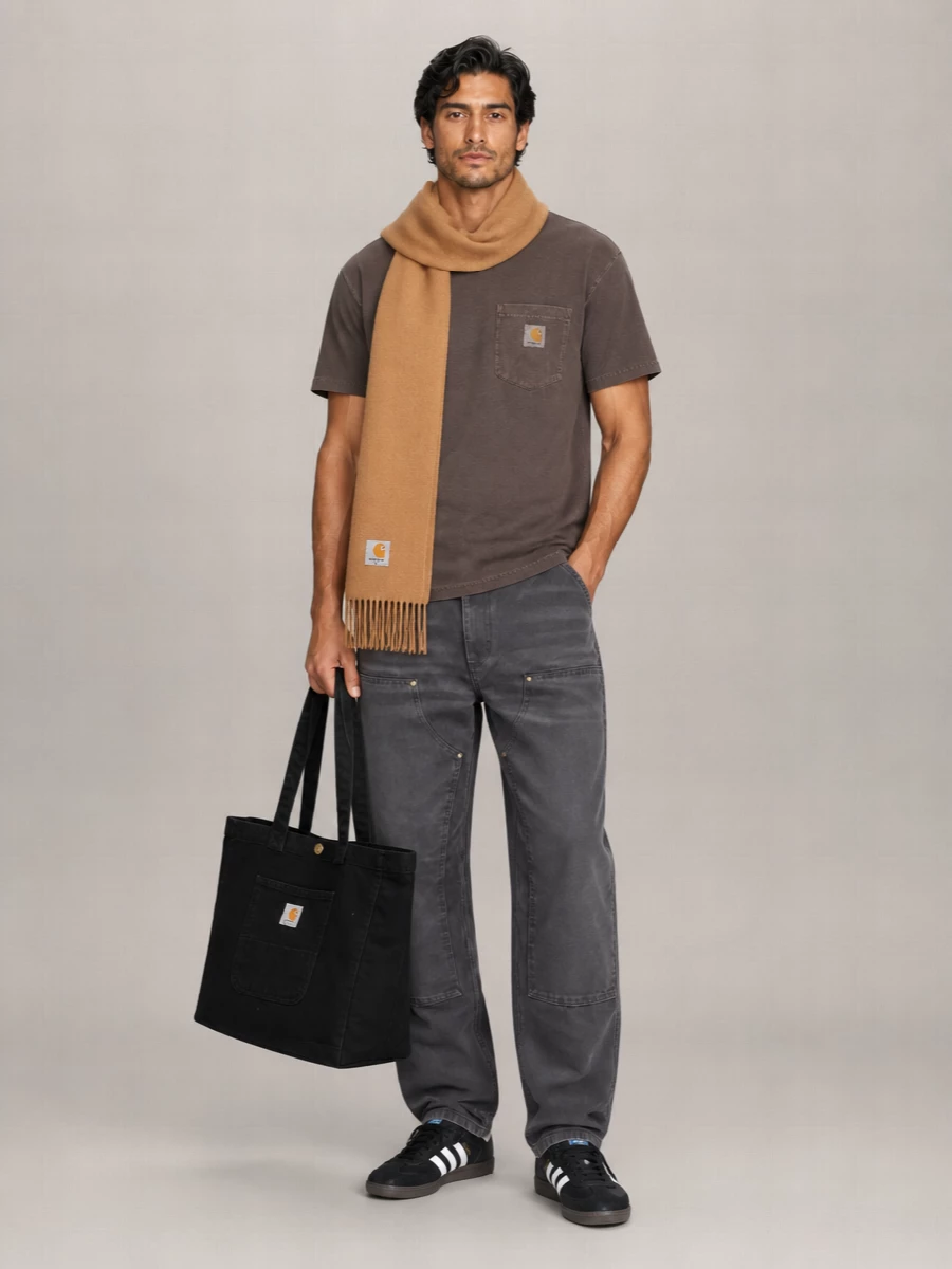 Carhartt Wip Organic Cotton Loose-Fit Crew-Neck Short-Sleeve T-Shirt