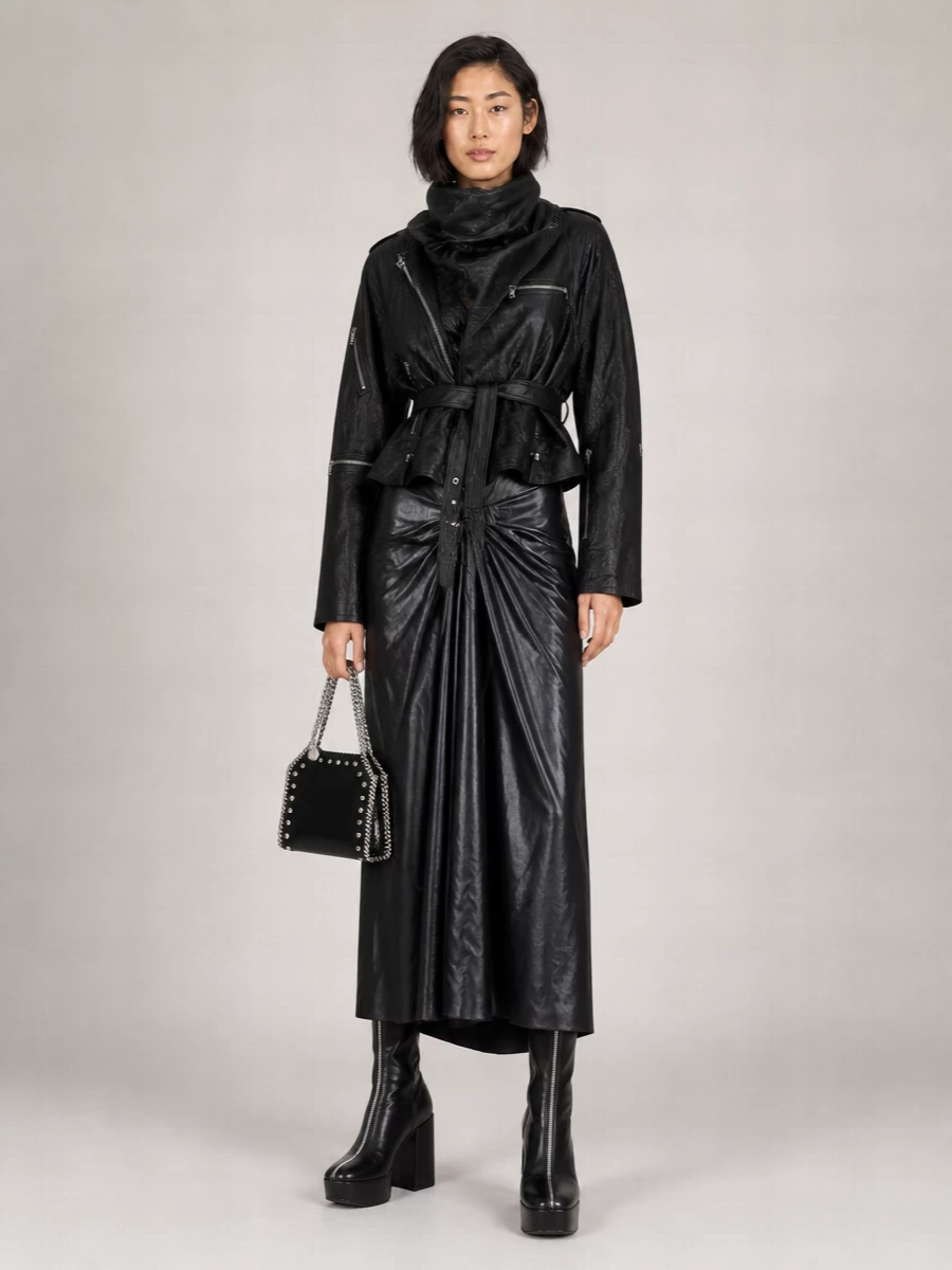 Prada Calfskin Over The Knee Boots