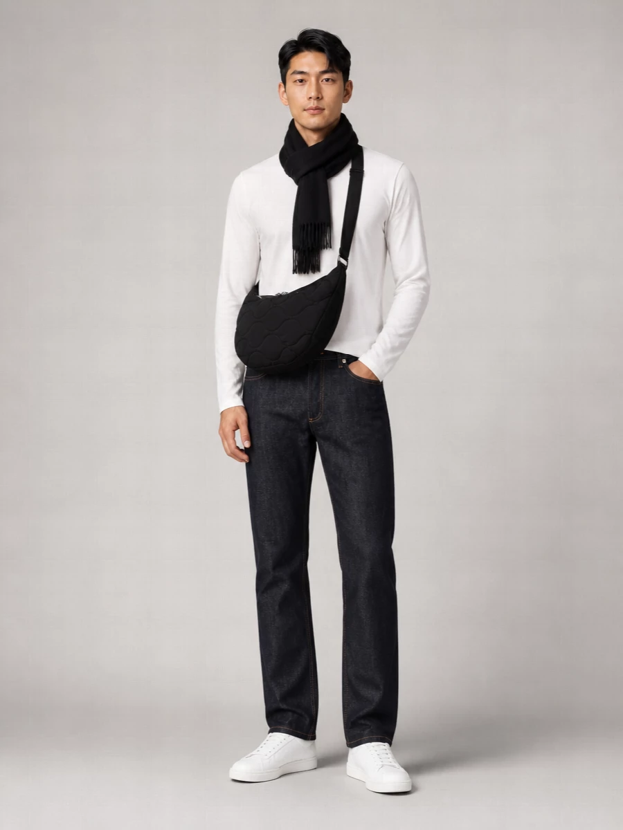 Ami Paris Wool Scarf
