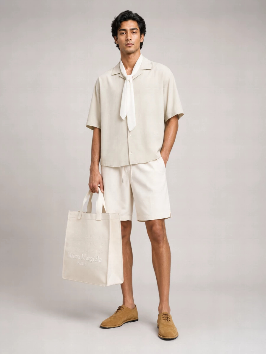 Ami Paris Deck Shorts