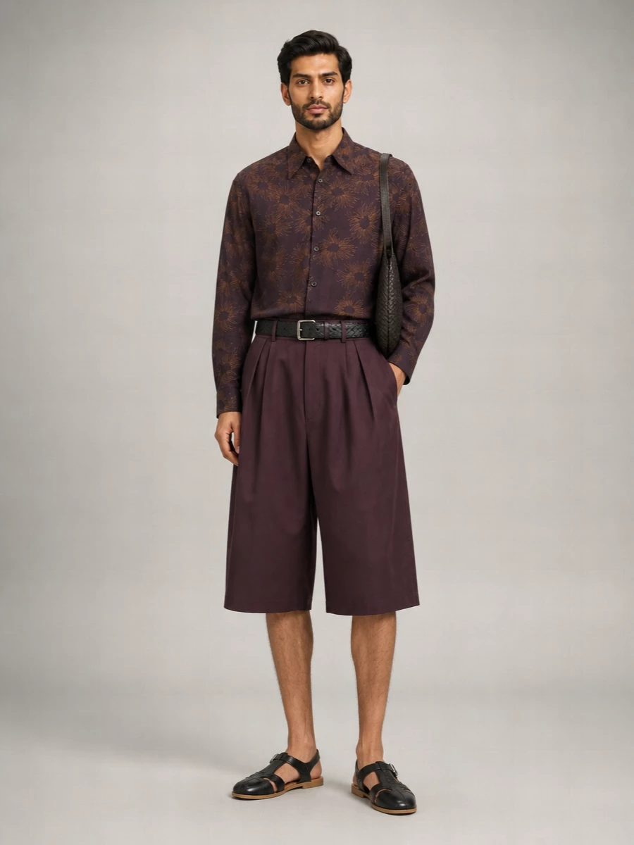 Dries Van Noten Cotton Tailored Bermuda Shorts