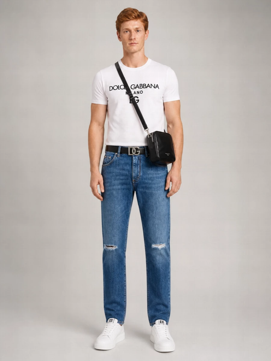 Dolce&Gabbana Denim Straight-Leg Jeans