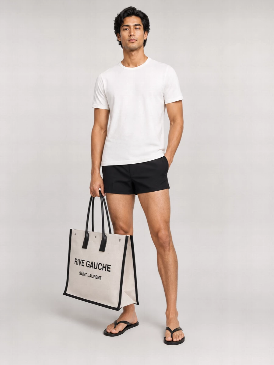 Saint Laurent Leather Thong Sandals
