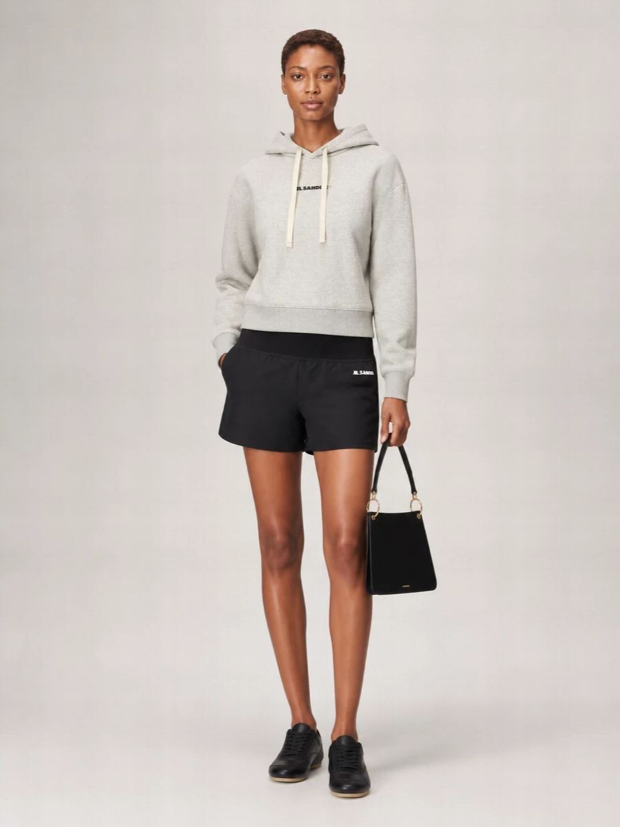 Jil Sander Relaxed Fit Hooded Sweatshirt