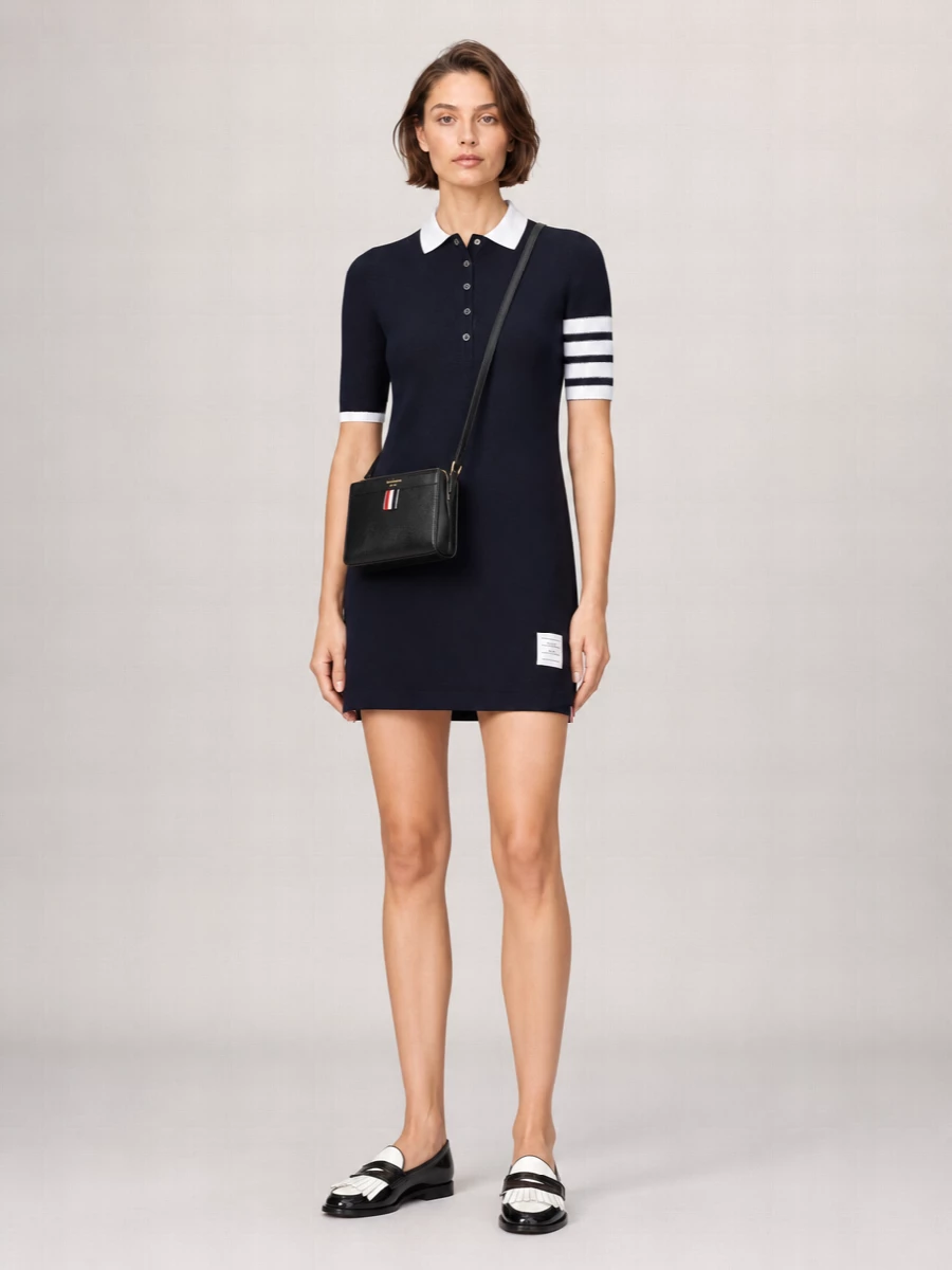 Thom Browne Sleeveless Piqué Waistcoat