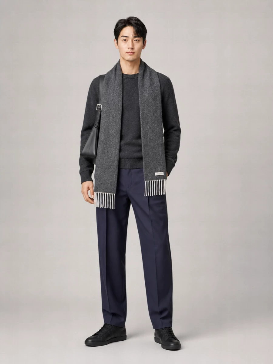 Jacquemus Cashmere Wool Round Neck Jumper