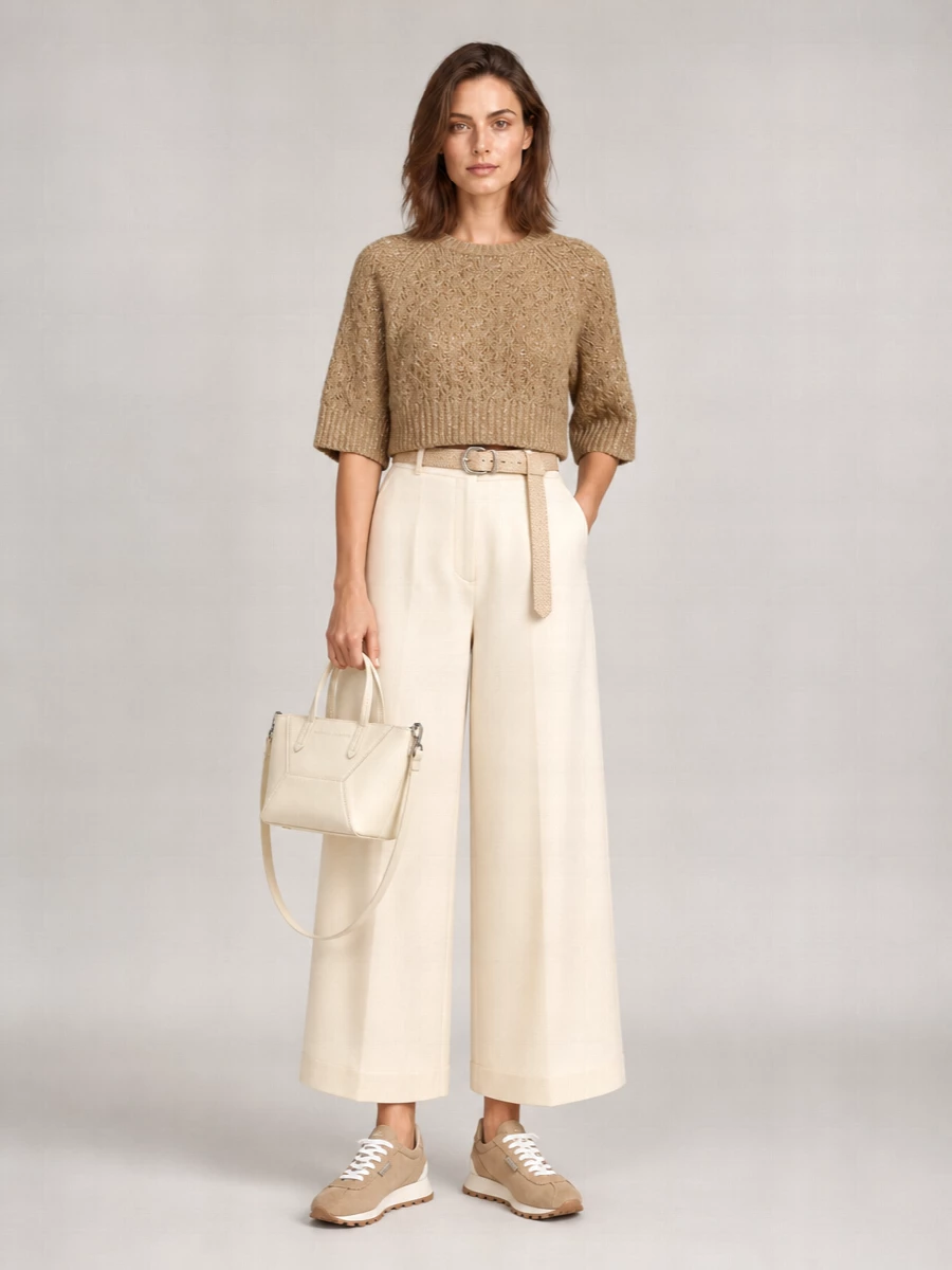 Brunello Cucinelli Leather Low-Top Sneakers