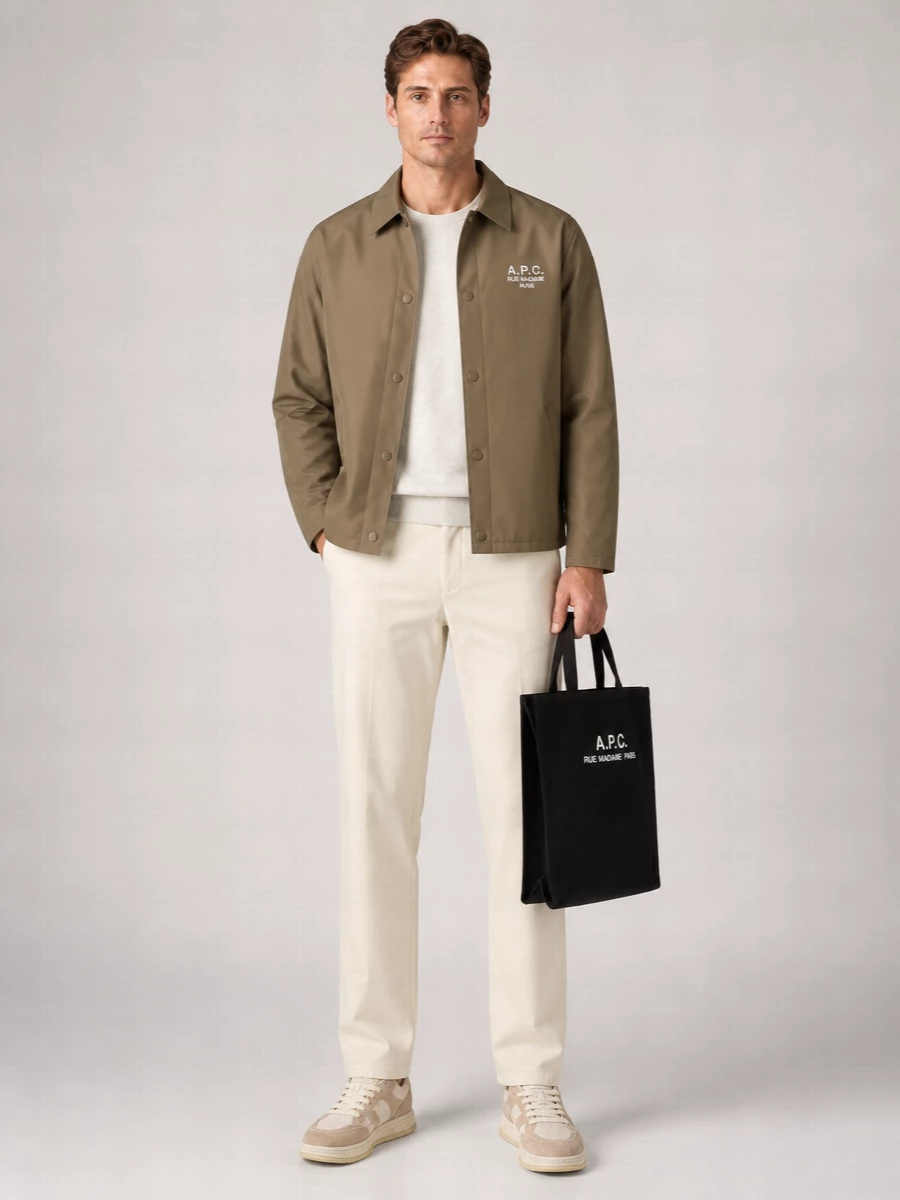 A.p.c. Single Breasted Coat