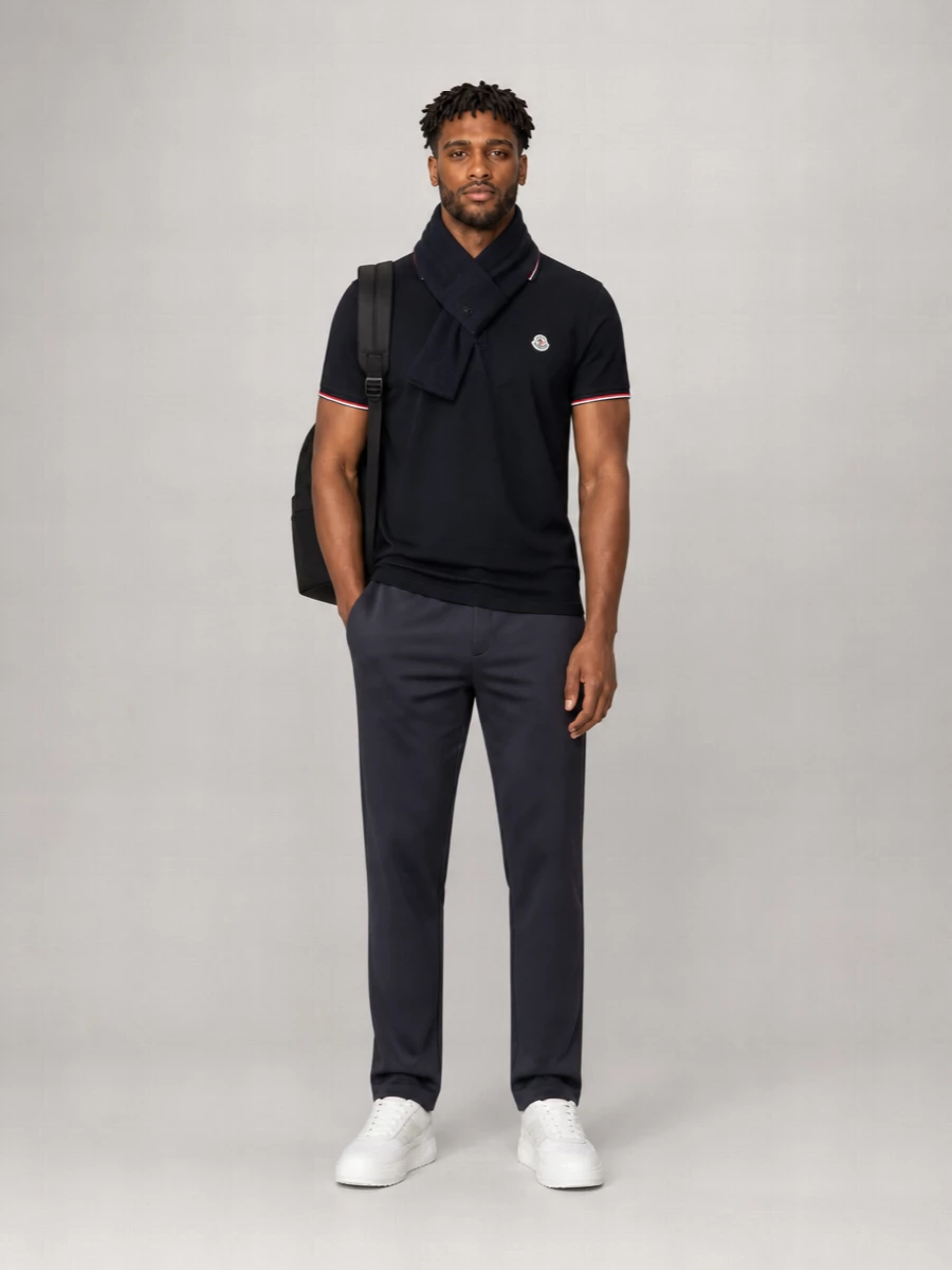 Moncler Cotton Polo Shirt