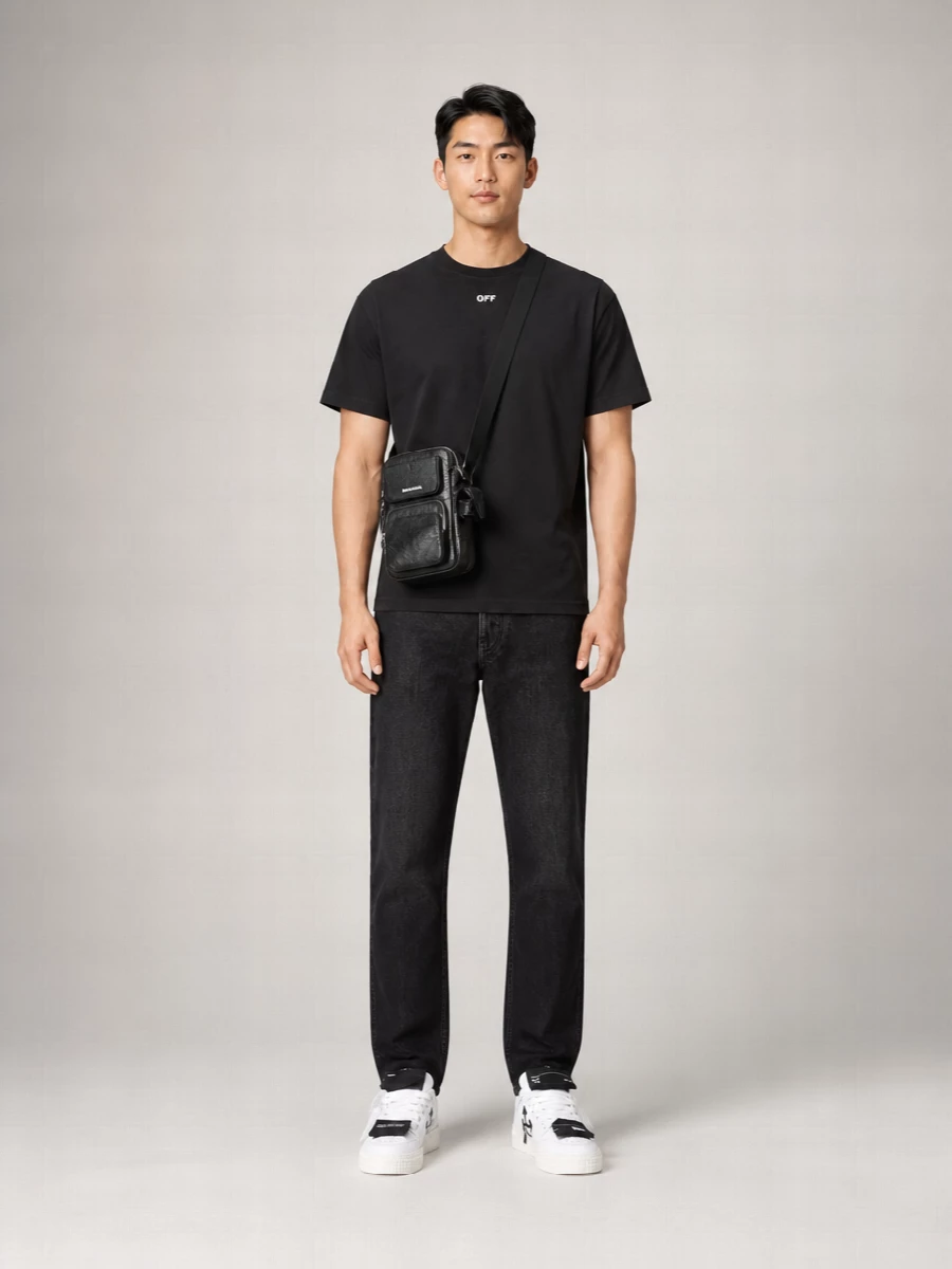 Off-White Short-Sleeve T-Shirt