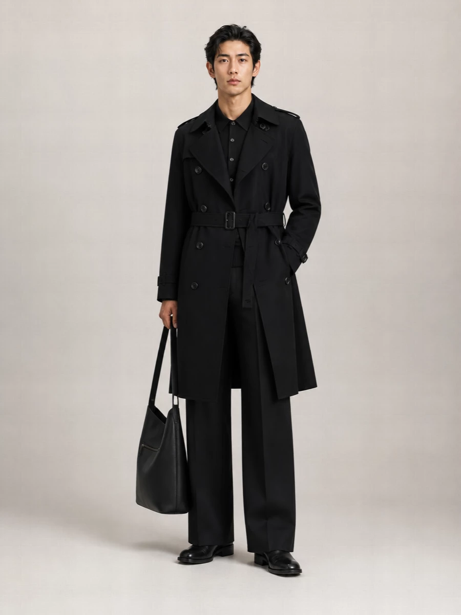 Burberry Cotton Heritage Kensington Trench Coat