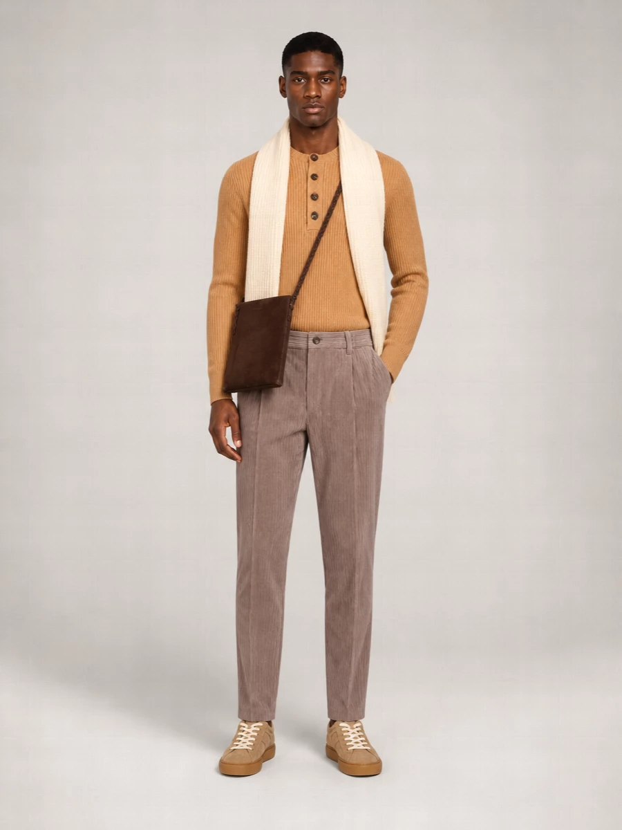 Amaranto Cashmere Wool Tank Top