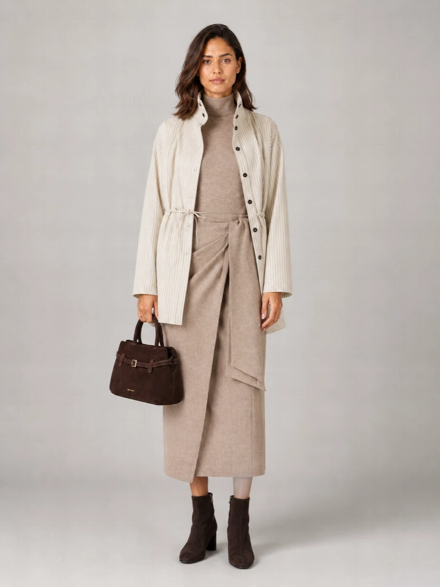 Alysi Silk Fitted Jacket