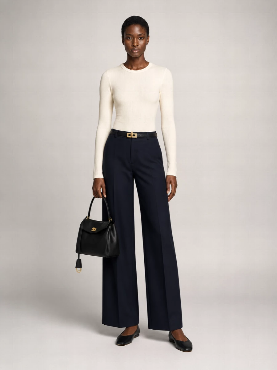 The Row Wide-Leg Trousers