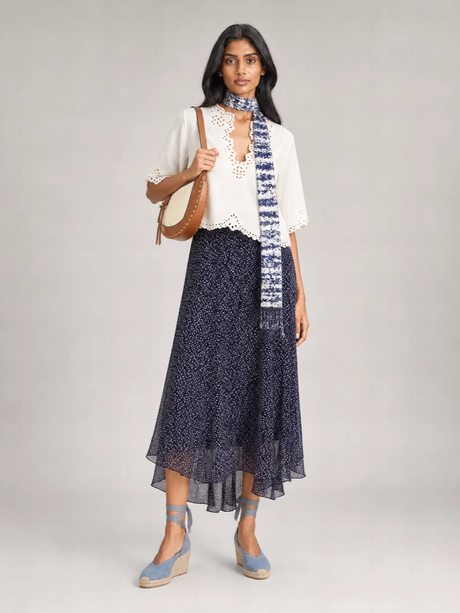 Isabel Marant Etoile Asymmetric Skirt