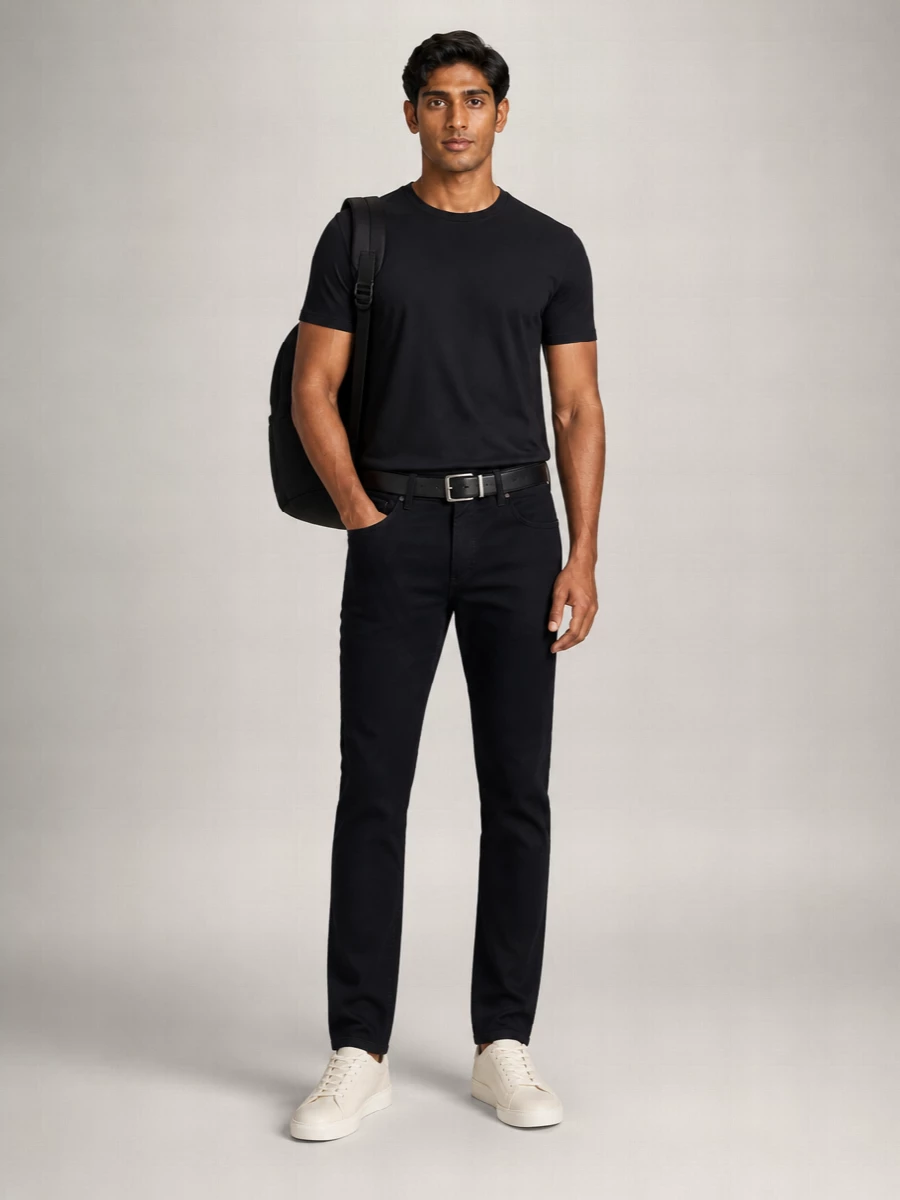 Boss cotton crew neck short sleeve t-shirt