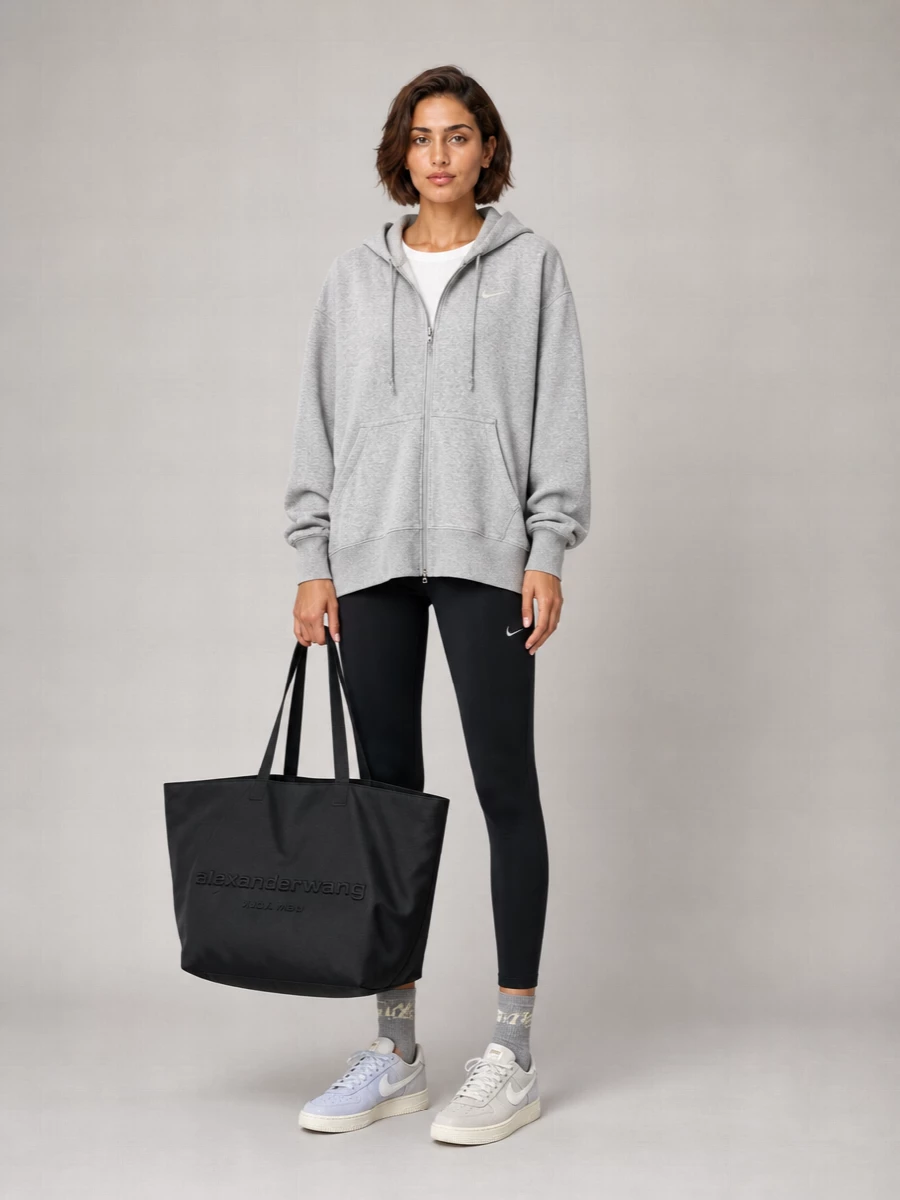 Nike Oversized Zip Hoodie