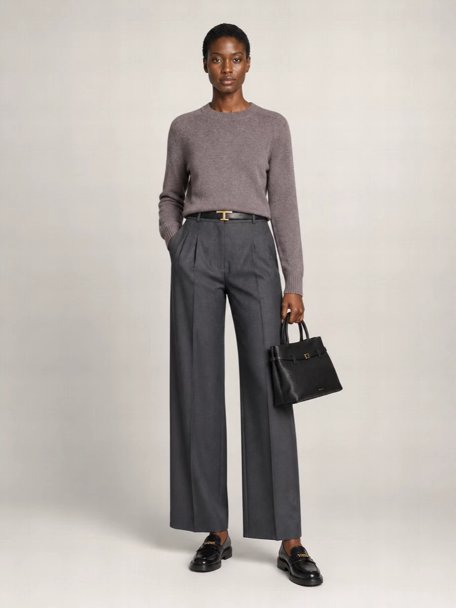 Loulou Studio straight-leg suit trousers