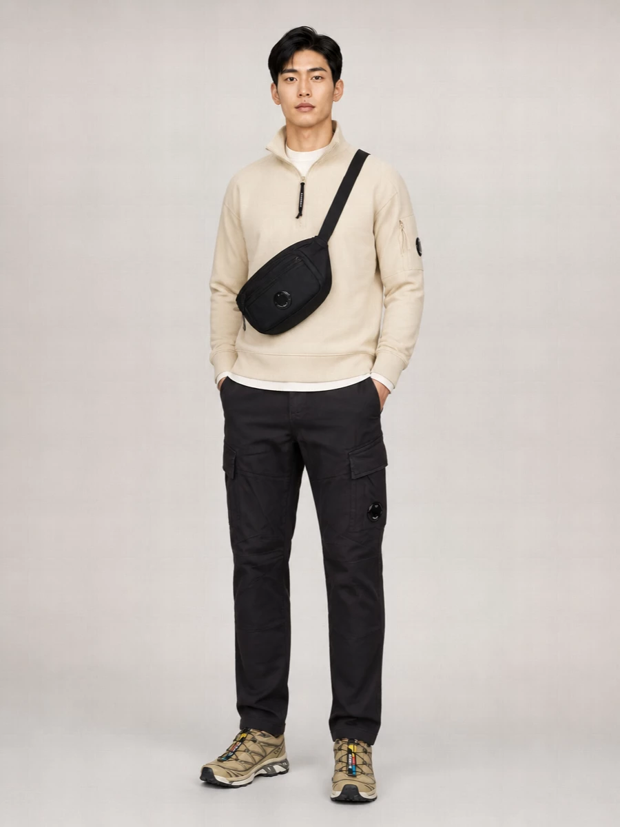 C.p. Company Cotton Half-Zip Sweatshirt