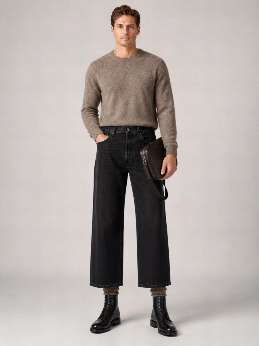 Maison Margiela Ribbed Virgin Wool Socks