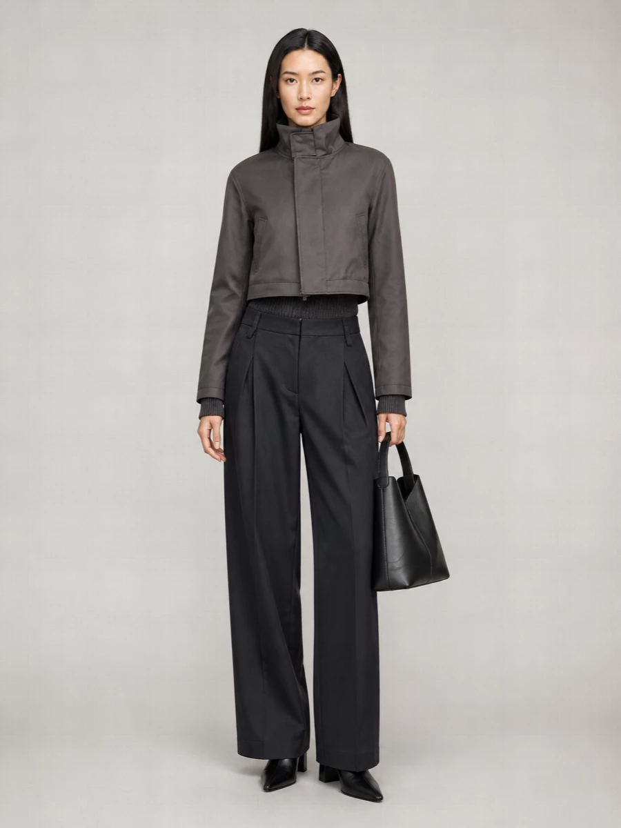 Victoria Beckham Victoria Leather Bucket Bag