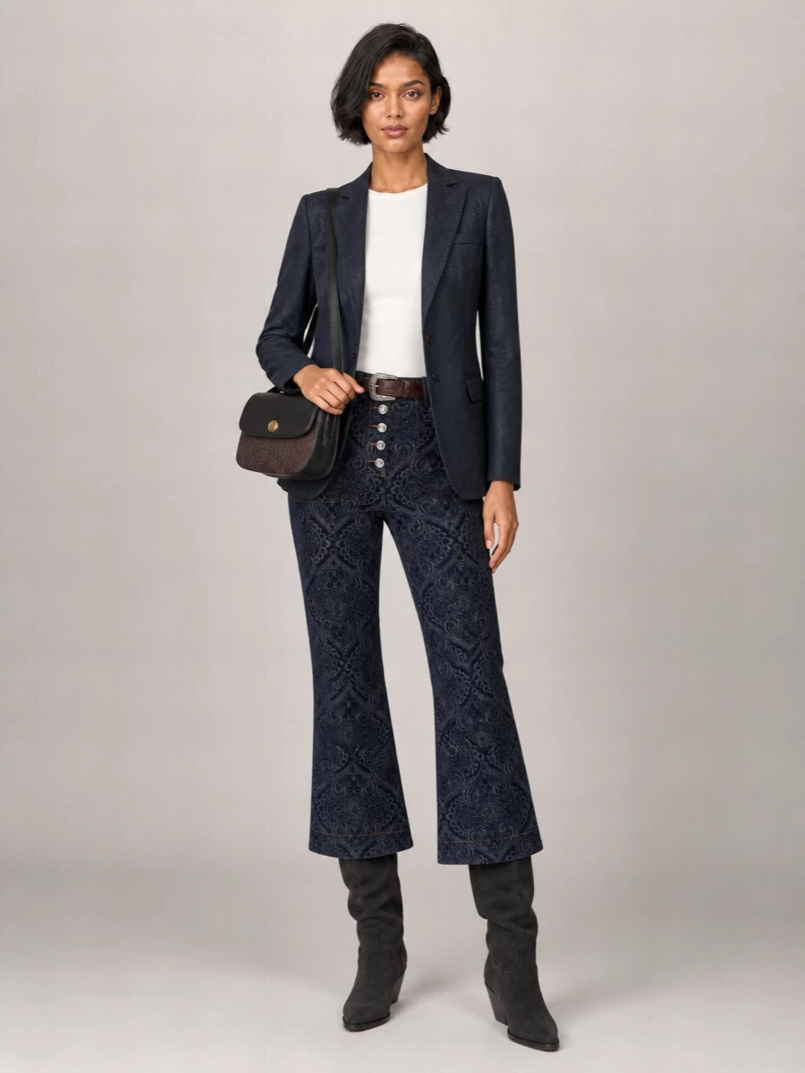 Isabel Marant Leather Paneled Boots