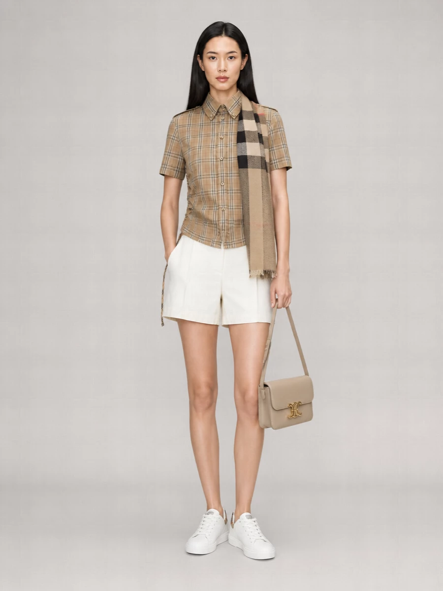 Burberry Checked Shirt