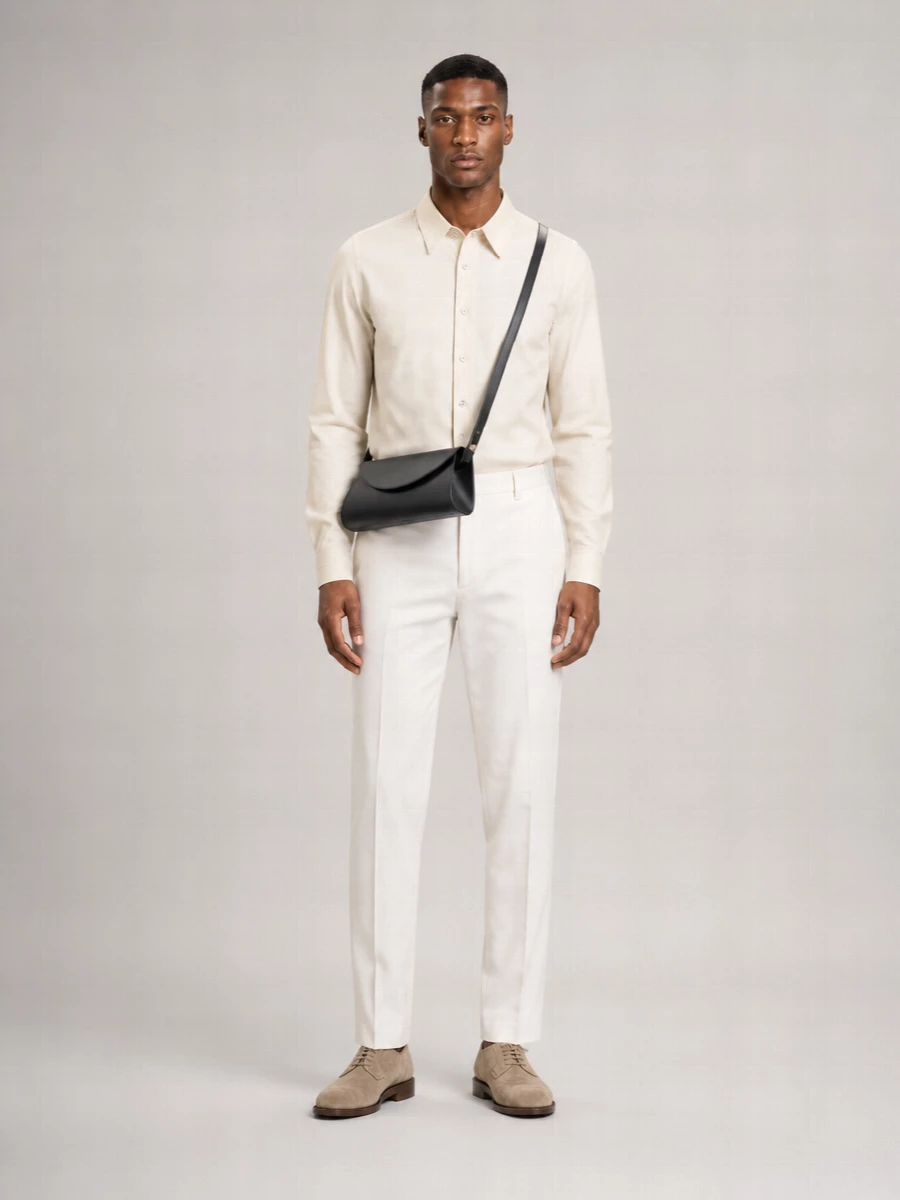 Jil Sander Versatile Shoulder Bag Adjustable Strap