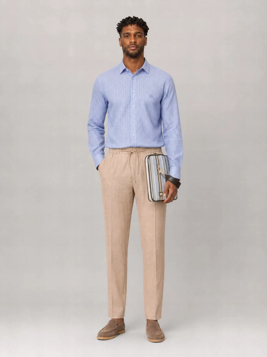 Etro Striped Linen Shirt