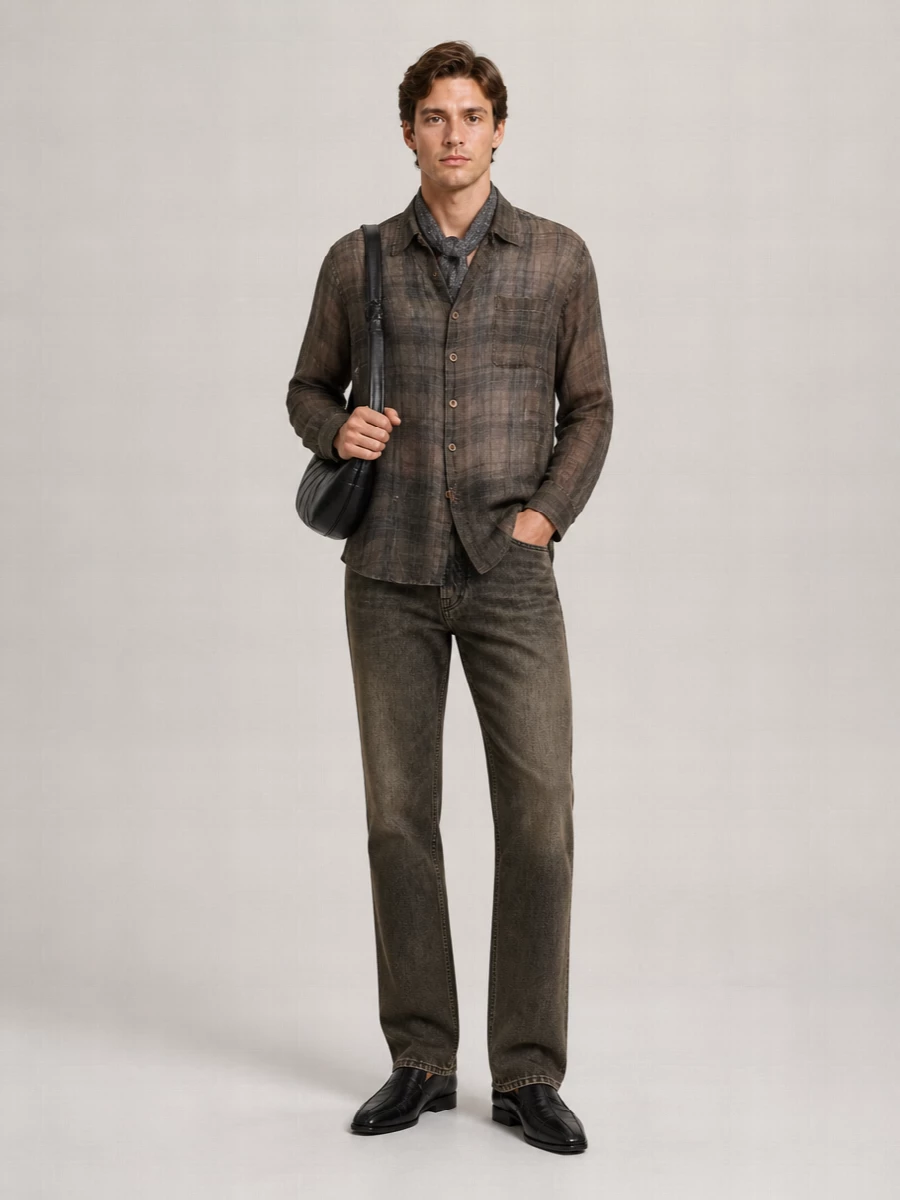 Lemaire Leather Loafers