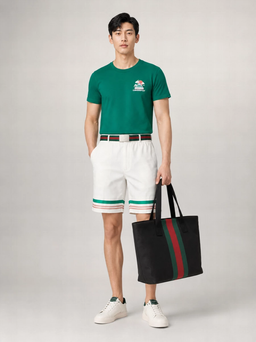 Gucci Web Fabric Belt