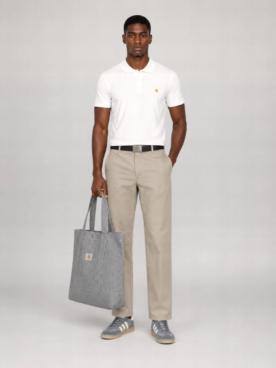 Carhartt Wip Cotton Short-Sleeve Polo Shirt