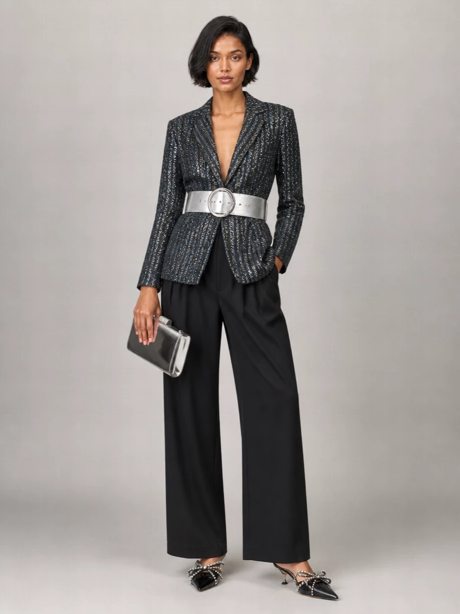 Missoni striped sequin bomber jacket