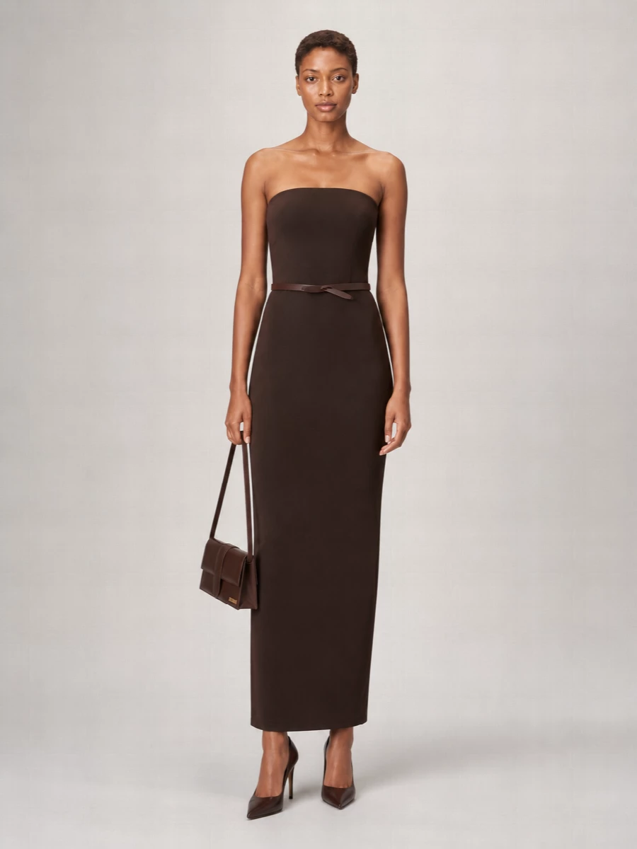 Loulou Studio Virgin Wool Maxi Dress