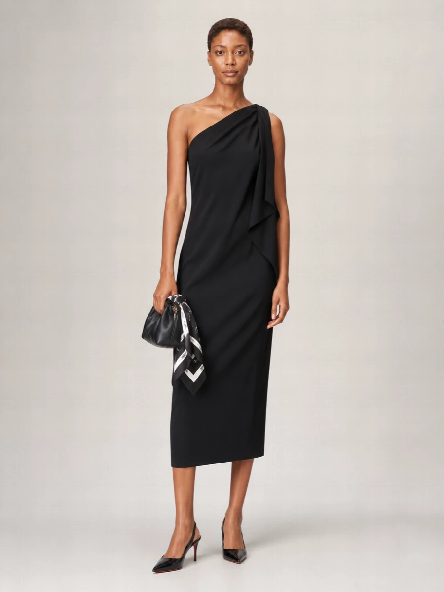 Loulou Studio Silk Midi Dress