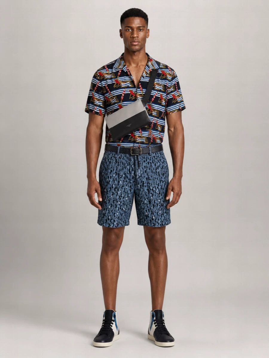 Dolce&Gabbana Perforated Skinny Leather Belt
